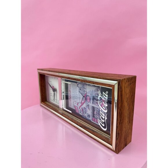Coca-Cola Coke Retro Wall Clock Vintage Toy‎ Town Scene 1994 - Picture 6 of 7